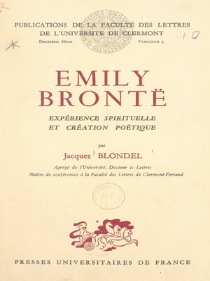 cover image of Émily Brontë